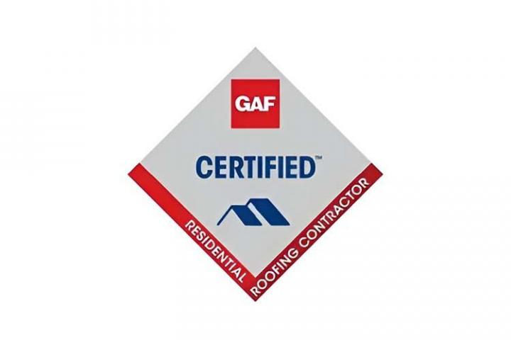 Logo GAF CERTIFIED